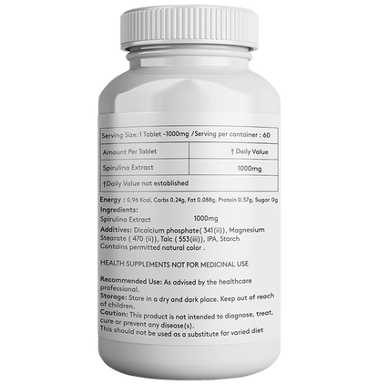 Giosun Spirulina 1000mg Tablet