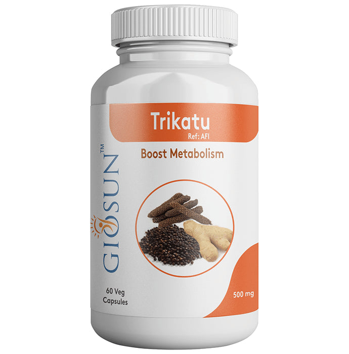 Giosun Trikatu 500mg Veg Capsule - Classic Derma