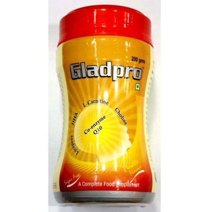 Gladpro Powder with Coenzyme Q10, DHA, L-Carnitine, Lycopene & Choline - Classic Derma