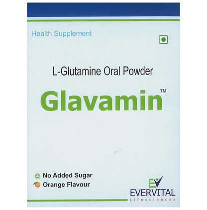 Glavamin 1gm Powder Orange Sugar Free - Classic Derma