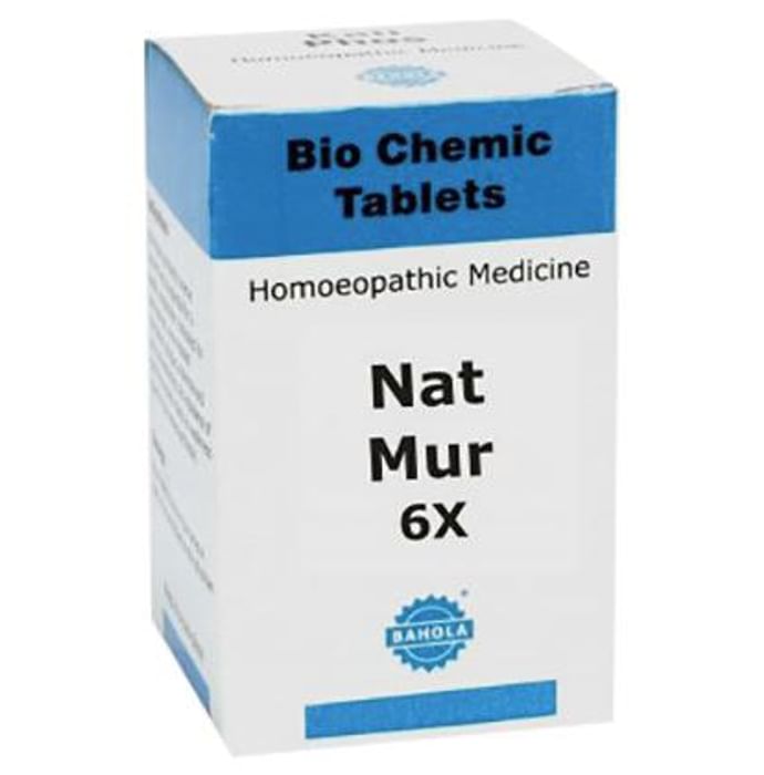 Bahola Nat Mur Biochemic Tablet 6X - Classic Derma