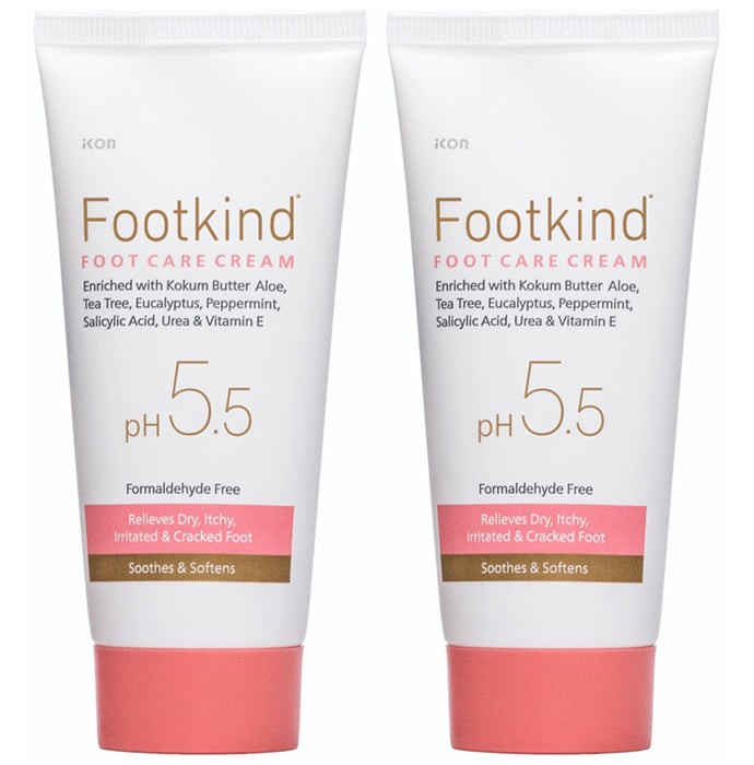 Footkind pH Balanced Foot Care Cream (60gm Each) - Classic Derma