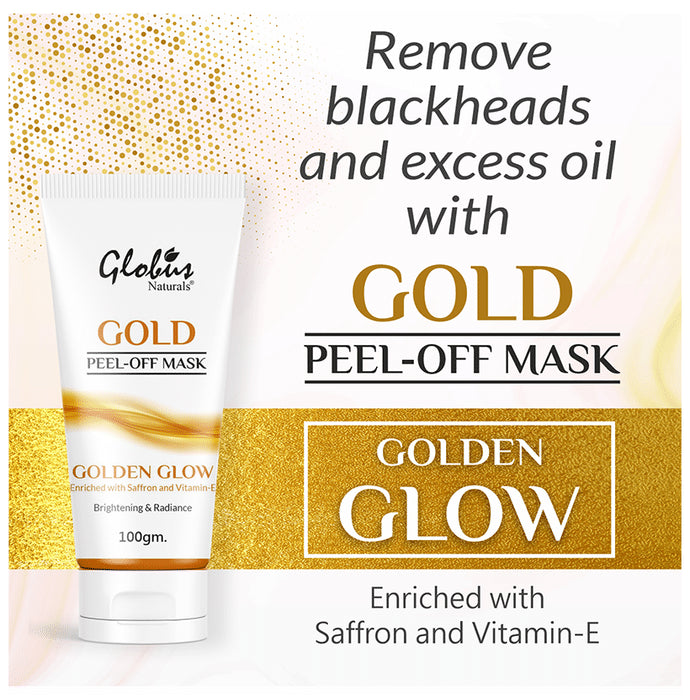 Globus Naturals Gold Peel-Off Mask(100gm Each)