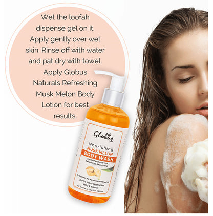 Globus Naturals Musk Melon Body Wash