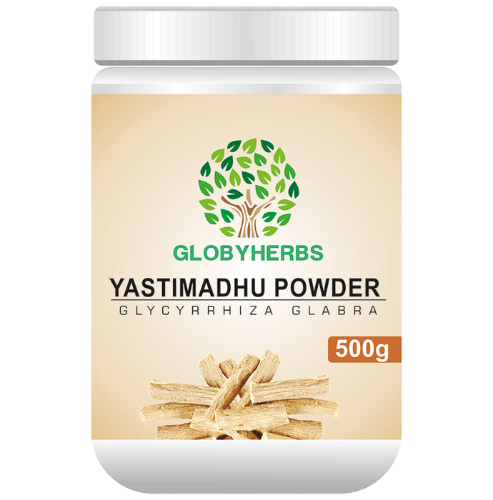 Globyherbs Yastimadhu (Glycyrrhiza Glabra) Powder - Classic Derma