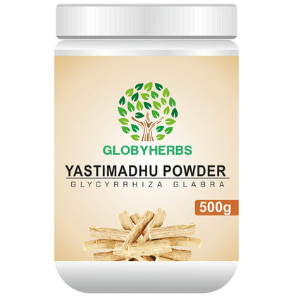 Globyherbs Yastimadhu (Glycyrrhiza Glabra) Powder - Classic Derma