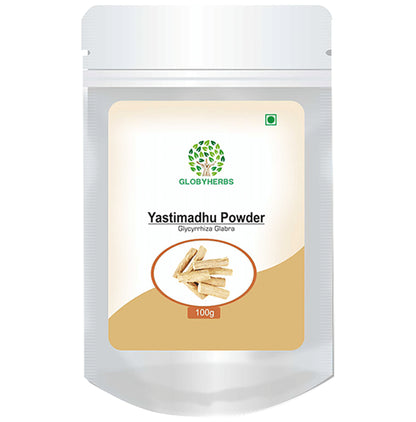 Globyherbs Yastimadhu (Glycyrrhiza Glabra) Powder - Classic Derma
