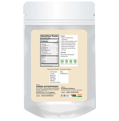 Globyherbs Yastimadhu (Glycyrrhiza Glabra) Powder