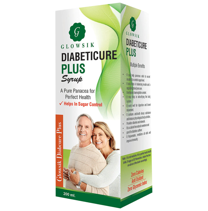 Glowsik Diabeticure Plus Syrup - Classic Derma