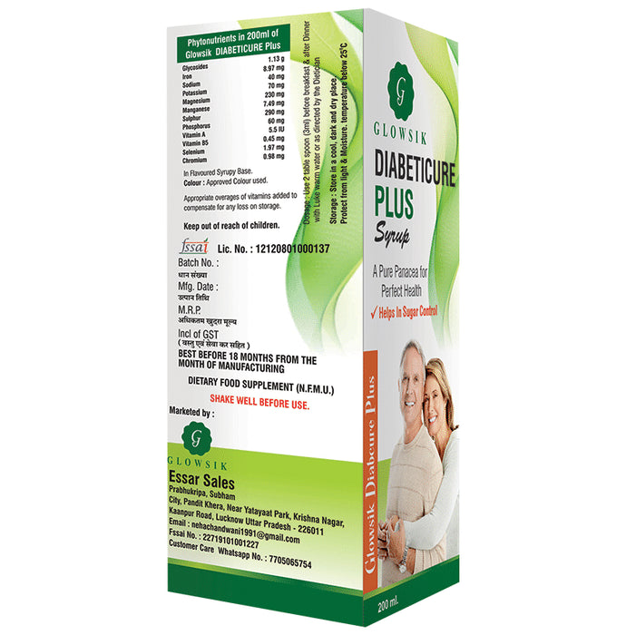 Glowsik Diabeticure Plus Syrup