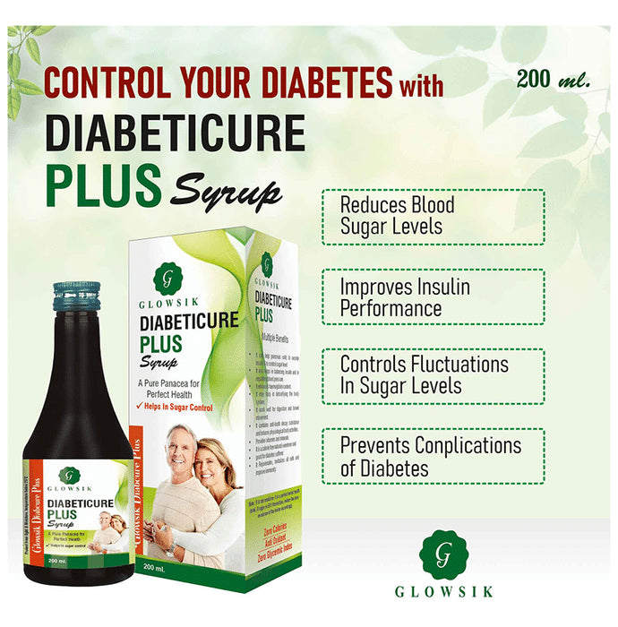 Glowsik Diabeticure Plus Syrup