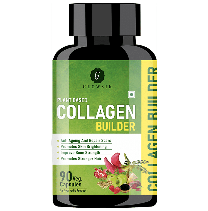 Glowsik Plant Based Collagen Builder Veg Capsule - Classic Derma