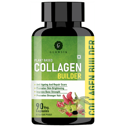 Glowsik Plant Based Collagen Builder Veg Capsule - Classic Derma