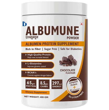 Albumune Powder Chocolate Gluten Free - Classic Derma