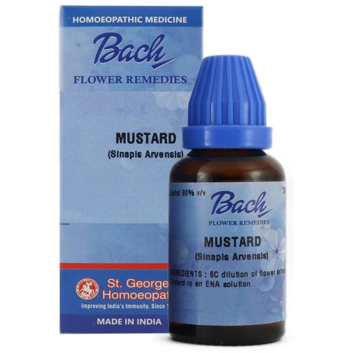 St. George’s Bach Flower Mustard 6 CH - Classic Derma