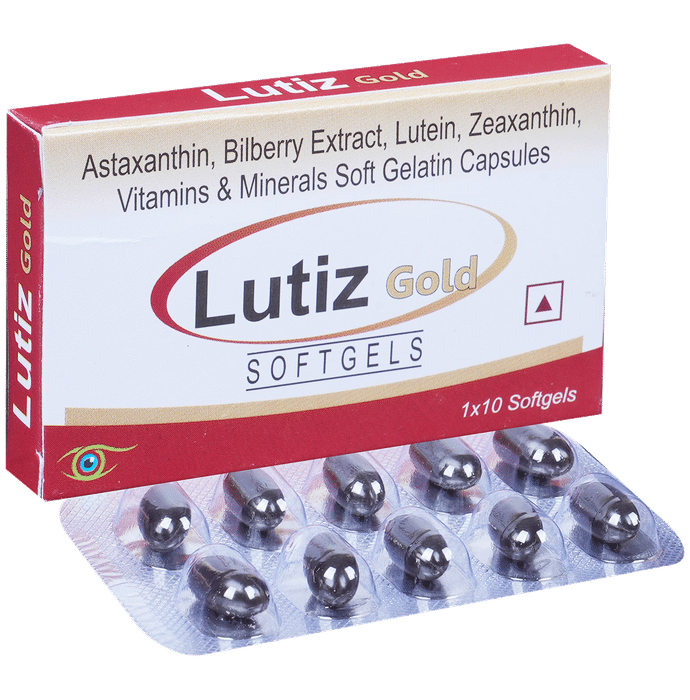 Lutiz Gold Soft Gelatin Capsule - Classic Derma