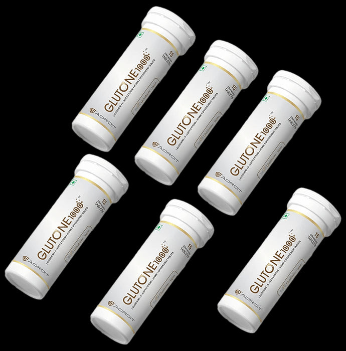 Glutone 1000(15 Effervescent Tablets Each)
