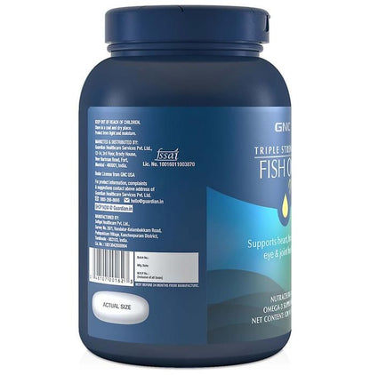 Buy GNC Triple Strength Fish Oil Mini Softgels | With Omega-3 for Heart ...