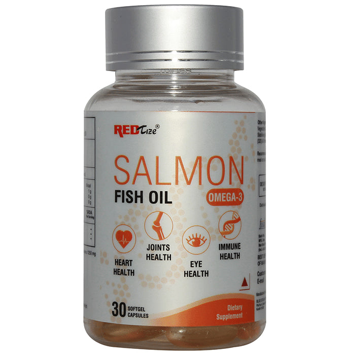 Red Tize Salmon Fish Oil Omega 3 Softgel Capsule - Classic Derma