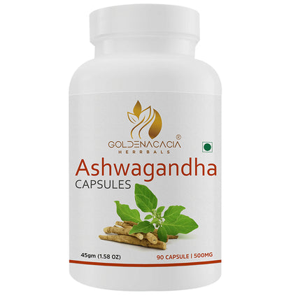 Goldenacacia Herrbals Ashwagandha 500mg Capsule - Classic Derma