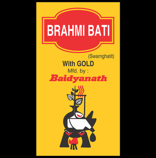 Baidyanath Brahmi Bati with Gold