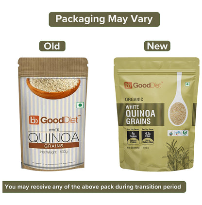 GoodDiet White Quinoa Grains