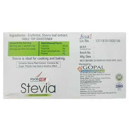 Gopal Lifesciences Stevia Sweet Powder Sachet