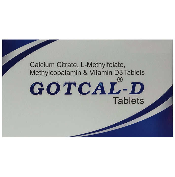 Gotcal-D Tablet - Classic Derma