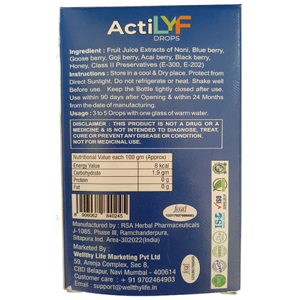 GoYNG ActiLYF Drop Sugar Free