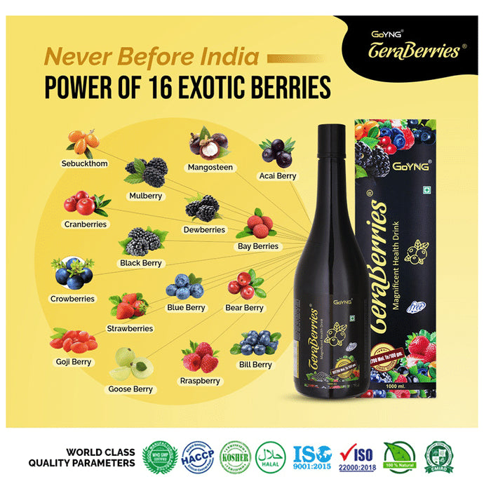 GoYNG Tera Berries Magnificient Drink | Sugar Free