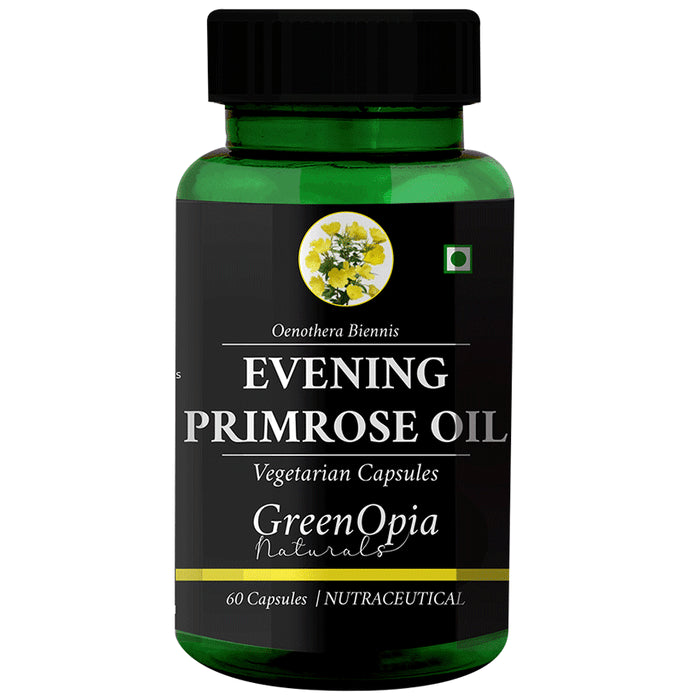 GreenOpia Naturals Evening Primrose Oil Vegetarian Capsule - Classic Derma