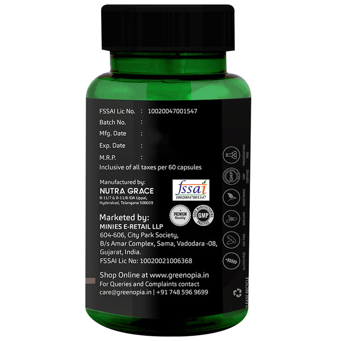 GreenOpia Naturals Evening Primrose Oil Vegetarian Capsule