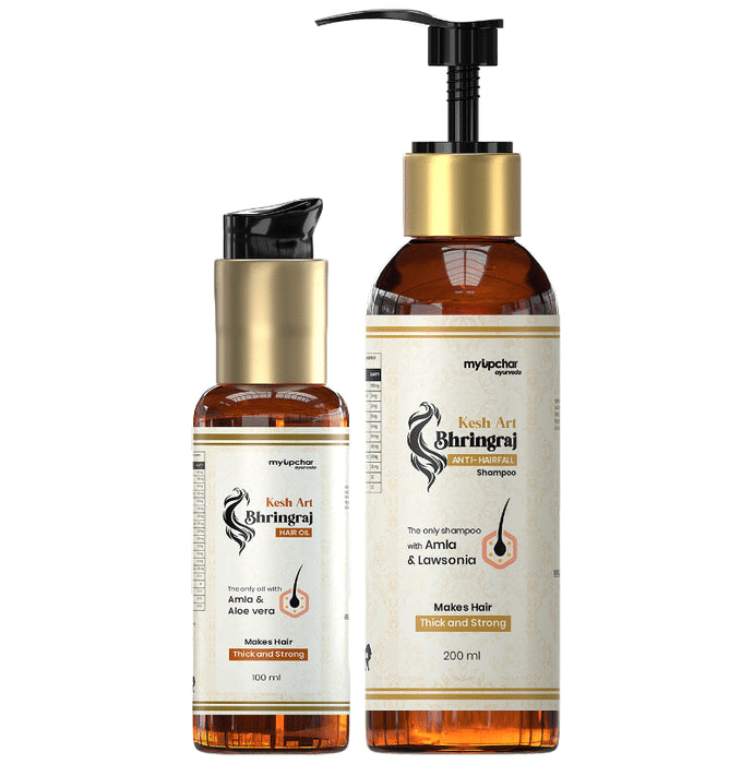 Myupchar Ayurveda Kesh Art Anti-Dandruff Kit - Classic Derma