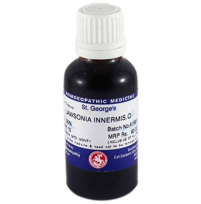 St. George’s Lawsonia Innermis Mother Tincture Q - Classic Derma