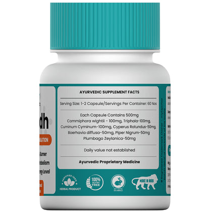Myupchar Ayurveda Medarodh Extract Based Capsule