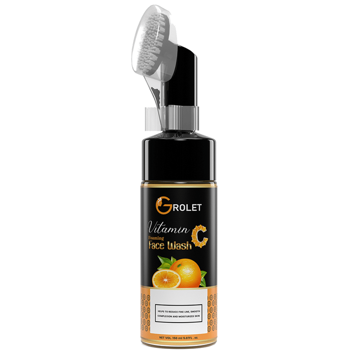 Grolet Vitamin C Foaming Face Wash - Classic Derma