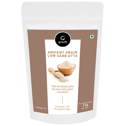 Growfit Ancient Grain Low Carb Atta - Classic Derma