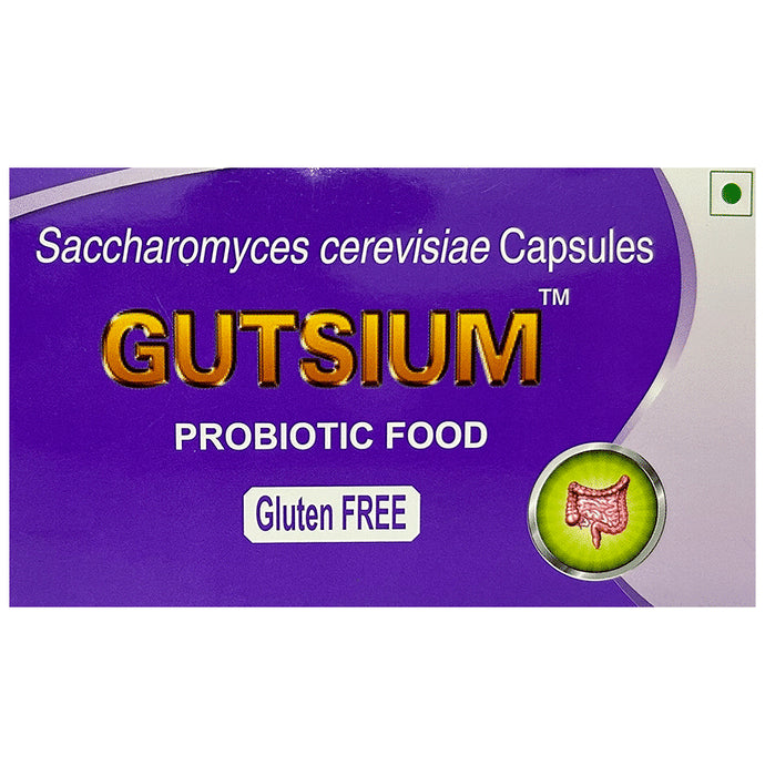 Gutsium Probiotic Food Capsule Gluten Free - Classic Derma
