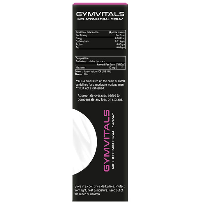 Gymvitals Deepsleep Melatonin Oral Spray