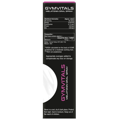 Gymvitals Deepsleep Melatonin Oral Spray