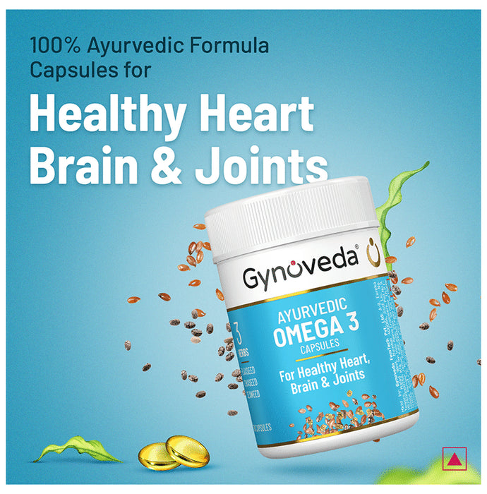 Gynoveda Ayurvedic Omega 3 Capsule (30 Each)