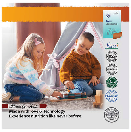 Gyrix Kids Multivitamin Oral Thin Film Chocolate