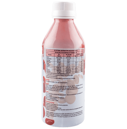 Haemocrest Iron, Folic Acid & Vitamin B12 Liquid Delicious Chocolate & Orange