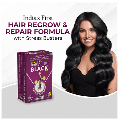 Hair Shield Black Tablet for Women