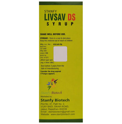Stanfy Biotech Livsav DS Syrup