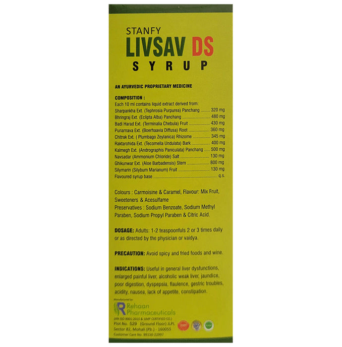 Stanfy Biotech Livsav DS Syrup