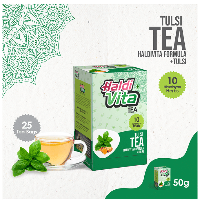 Haldivita Tulsi Tea (25 Bags Each)