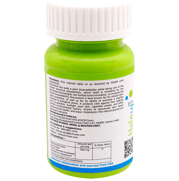 Hale Up Resveratrol Trans Micronized Capsule