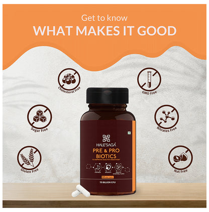 Halesaga Pre & Pro Biotics Veg. Cap.