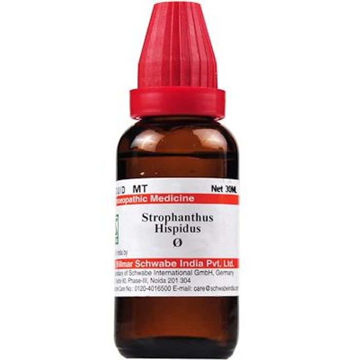 Dr Willmar Schwabe India Strophanthus Hispidus Mother Tincture Q - Classic Derma